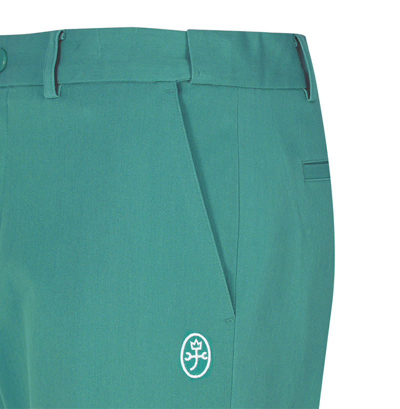 Castelbajac Men's Standard Fit Pants - Green