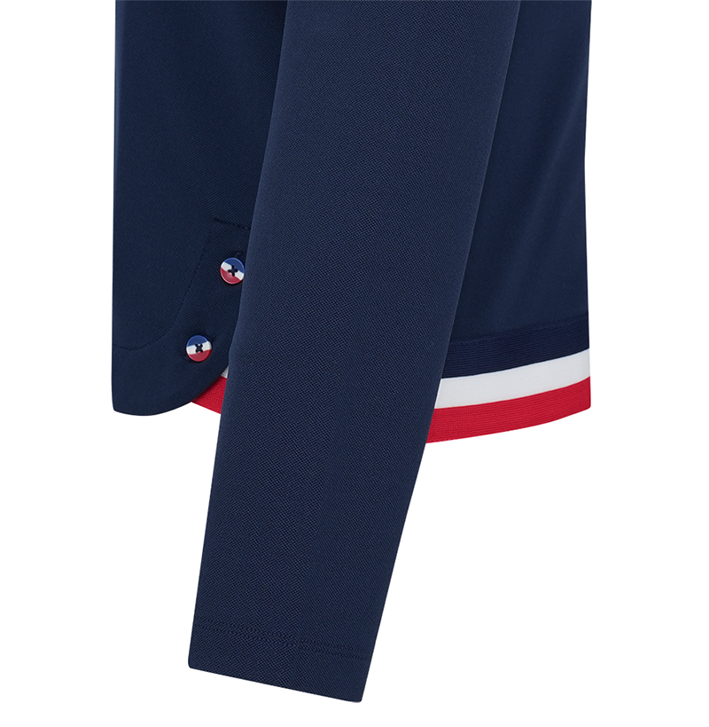 Castelbajac Women's Tricolor Eri Point T-Shirt - Navy