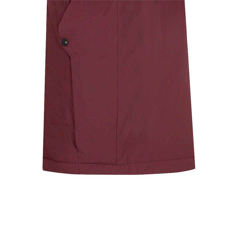 Castelbajac Men's Thin Down Jumper - Wine