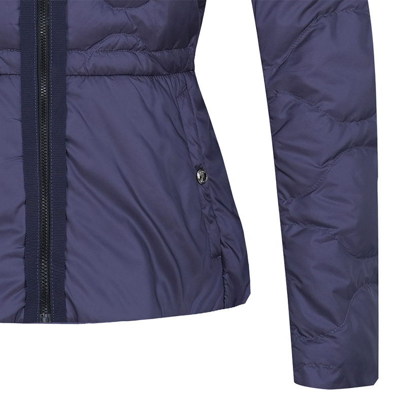 Castelbajac Women's String Quilted Down Jacket - D/Navy