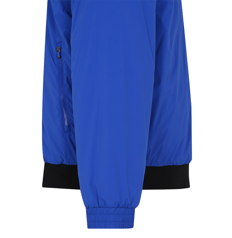 Castelbajac Men's Woven Blue Jacket Padding - Blue