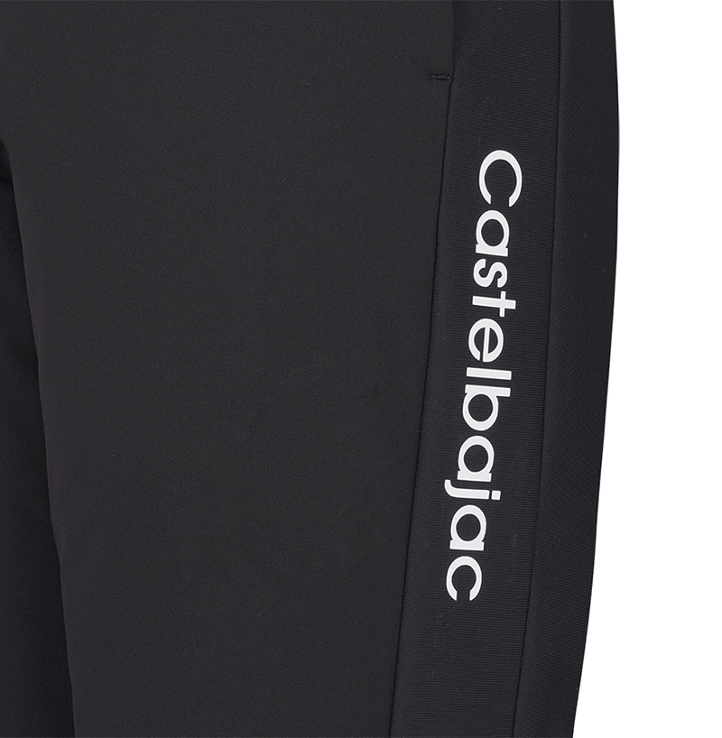 Castelbajac Men's Stretch Padded Mink Pants - Black