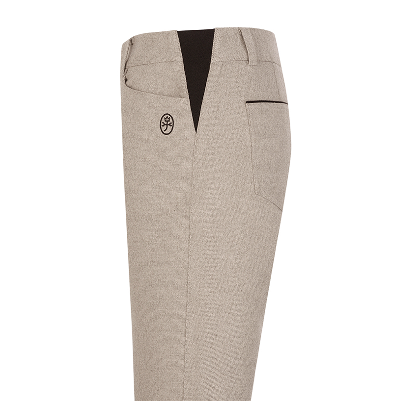 Castelbajac Women's Two-Tone Casual Slim-Fit Pants - Beige