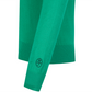 Castelbajac Women's Basic Embroidered Point Mock Neck Knit - Green