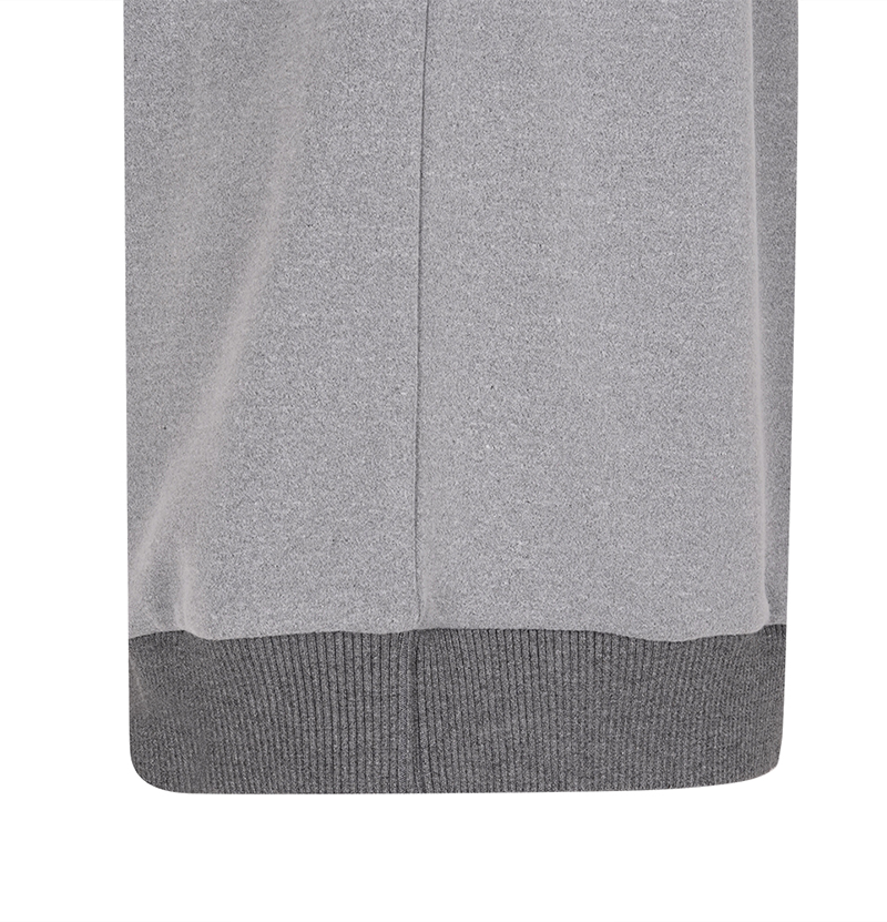 Castelbajac Men's Two-Tone Half-Zip Sweatshirt - M/Grey