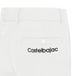 Castelbajac Men's Basic Slim Fit Pants - White