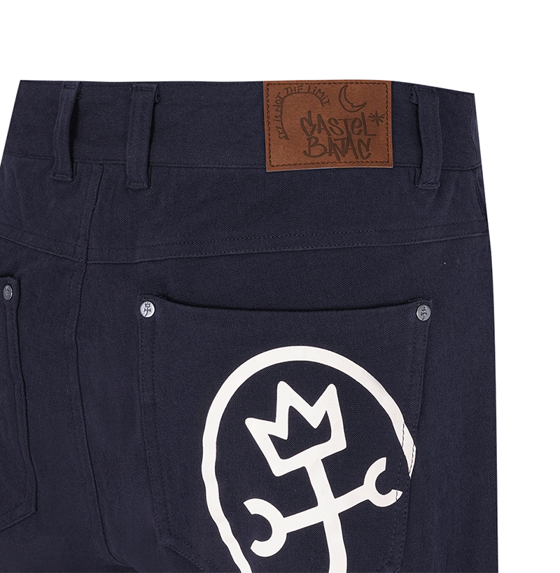 Castelbajac Men's Cotton Touch Pants - Navy