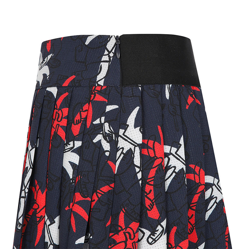 Castelbajac Women's Victory Pattern Pleated Culottes - 2 Colors