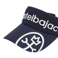 Castelbajac Men's Logo Print Sun Cap - Navy