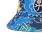 Castelbajac Women's Pattern Waterproof Bucket Hat - Navy
