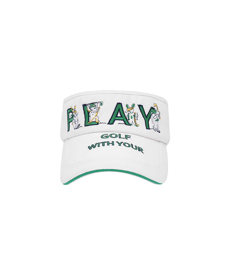 Castelbajac Women's Character Sun Cap - White