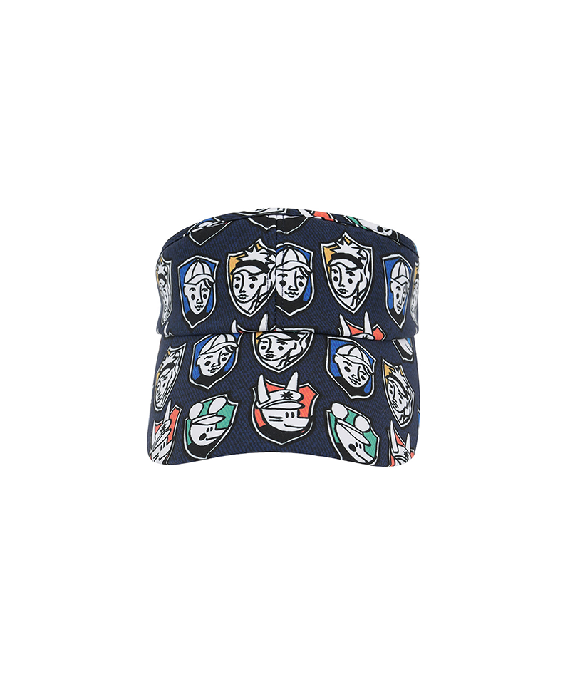 Castelbajac Women's Character Print Basic Sun Cap - Navy
