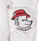 Castelbajac Men's Synthetic Leather Character Gloves - Red