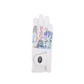 Castelbajac Women's Printed Perforated Gloves - White