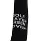 Castelbajac Men's Season Slogan Point Ankle Socks - Black
