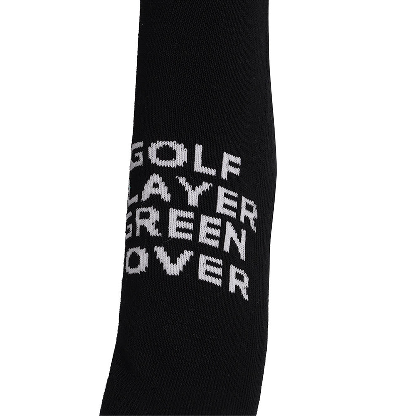 Castelbajac Men's Season Slogan Point Ankle Socks - Black