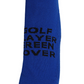 Castelbajac Men's Season Slogan Point Ankle Socks - Blue