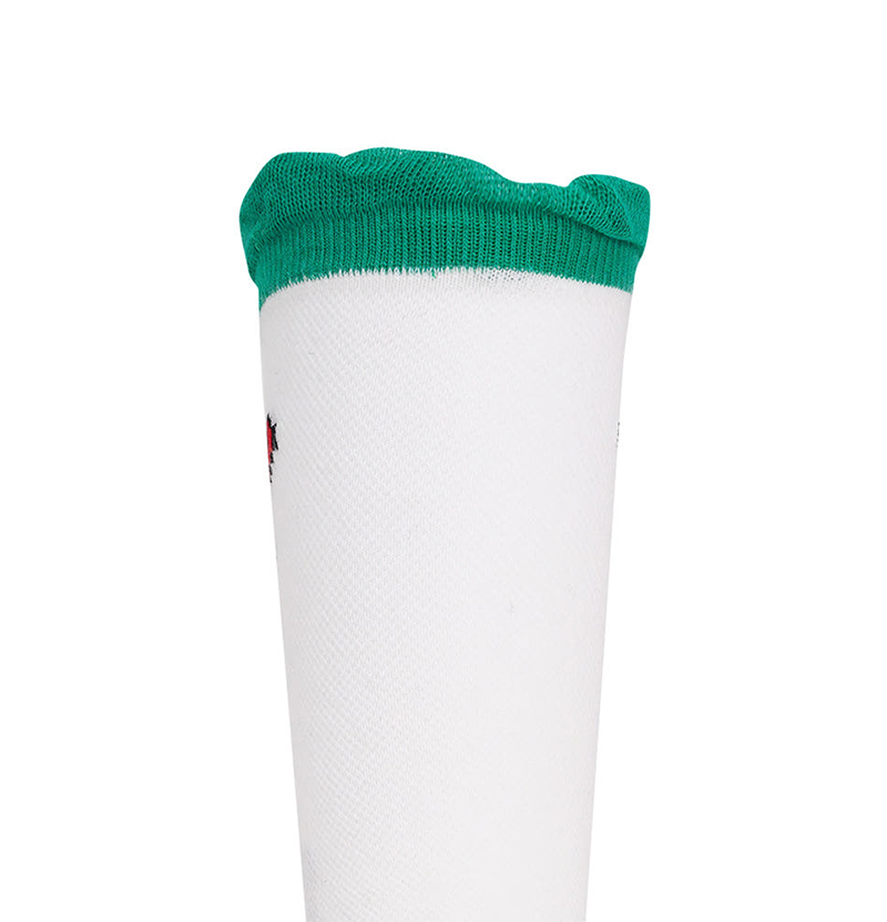Castelbajac Women's Heart Point Knee Socks - Green