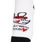 Castelbajac Women's Color Block Character Ankle Socks - Black