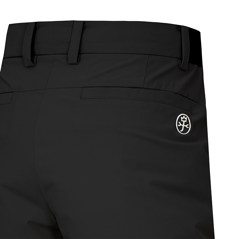 Castelbajac Men's Double-Sided Wool Band 5-Cuff Shorts - 2 Colors