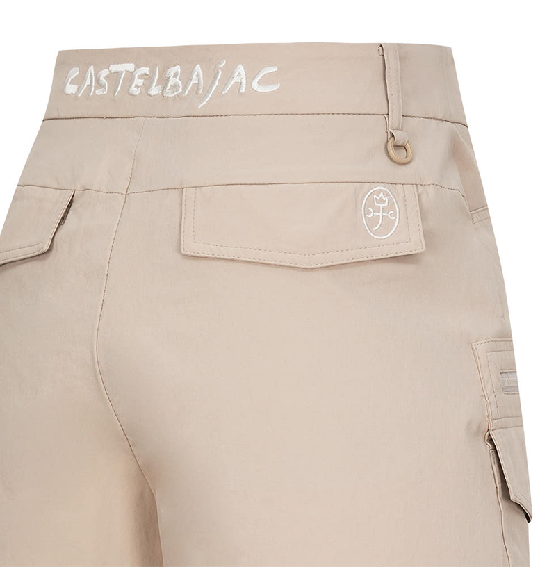 Castelbajac Women's Outpocket Shorts - Beige