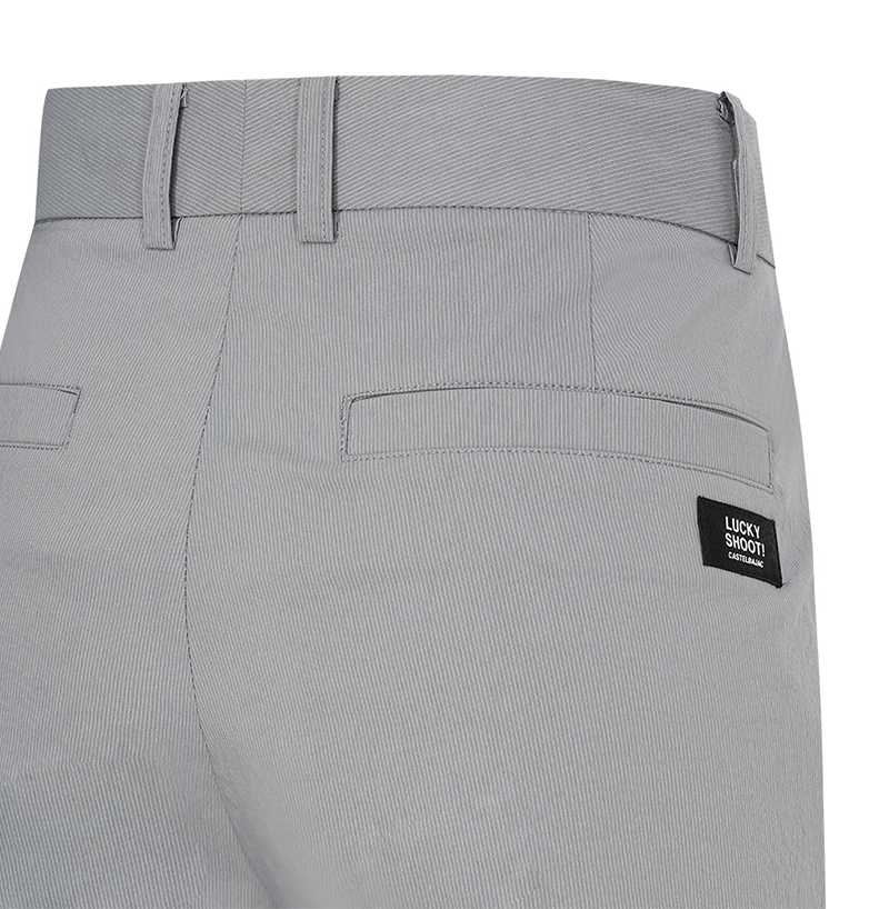 Castelbajac Men's Blazon Point Basic Pants - 2 Colors
