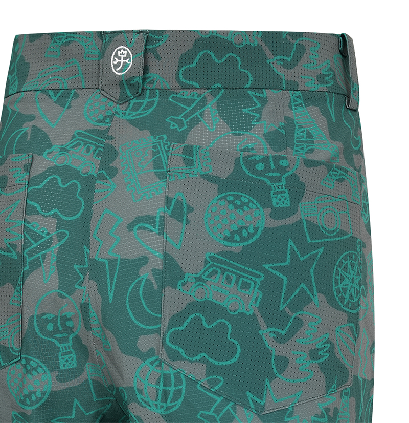 Castelbajac Men's Mesh Pants - 2 Colors