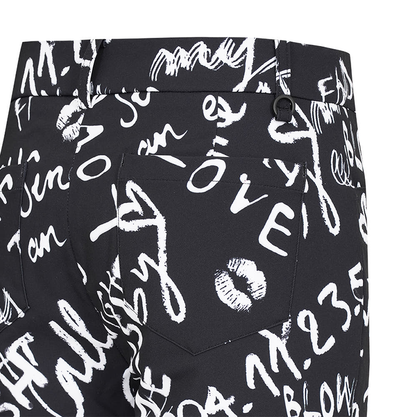 Castelbajac Women's Full-Length Letter Pants - 2 Colors