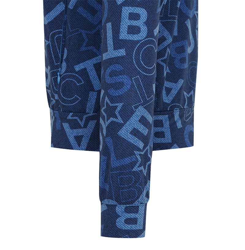 Castelbajac Women's Cool Lettering Pattern T-Shirt - Blue