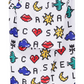 Castelbajac Men's Pixel Print Polo T-Shirt - 2 Colors