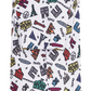 Castelbajac Men's PARIS Pattern Mesh Shirt - White