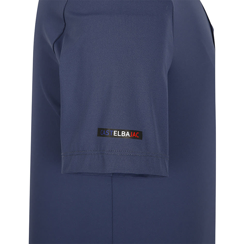 Castelbajac Men's Hope Short-Sleeve Collared T-Shirt - Navy