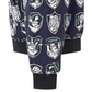 Castelbajac Men's Patterned Blue Jacket Jumper - Navy