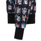 Castelbajac Women's Patterned Blue Jacket Jumper - Navy