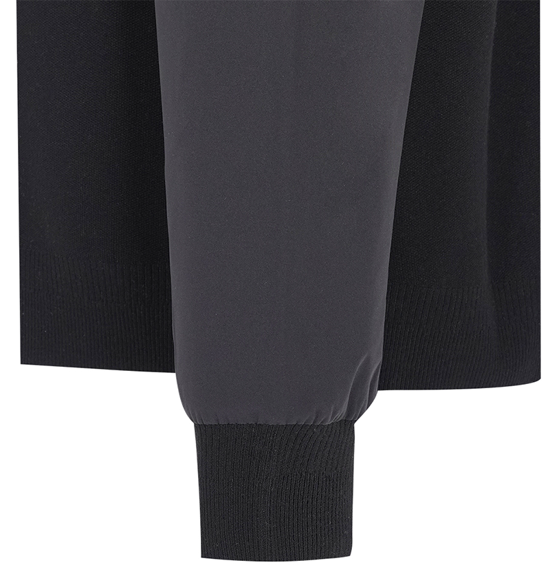 Castelbajac Men's Hooded Hybrid Half-Zip Knit - 2 Colors