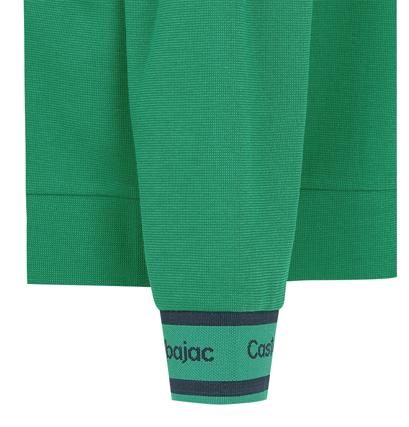 Castelbajac Men's Collared Half-Zip T-Shirt - Green