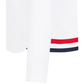 Castelbajac Women's Collar & Hem 3-Color Point Long-Sleeve T-Shirt - 4 Colors