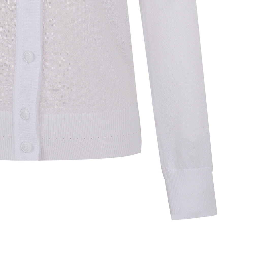 Castelbajac Women's Skashi V-Neck Cardigan - White