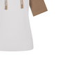 Castelbajac Women's Logo Point Raglan Short-Sleeve Hoodie - Brown
