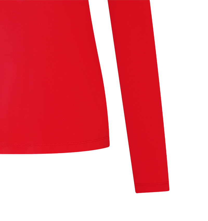Castelbajac Women's Logo Embroidered Basic Collar T-Shirt - Red
