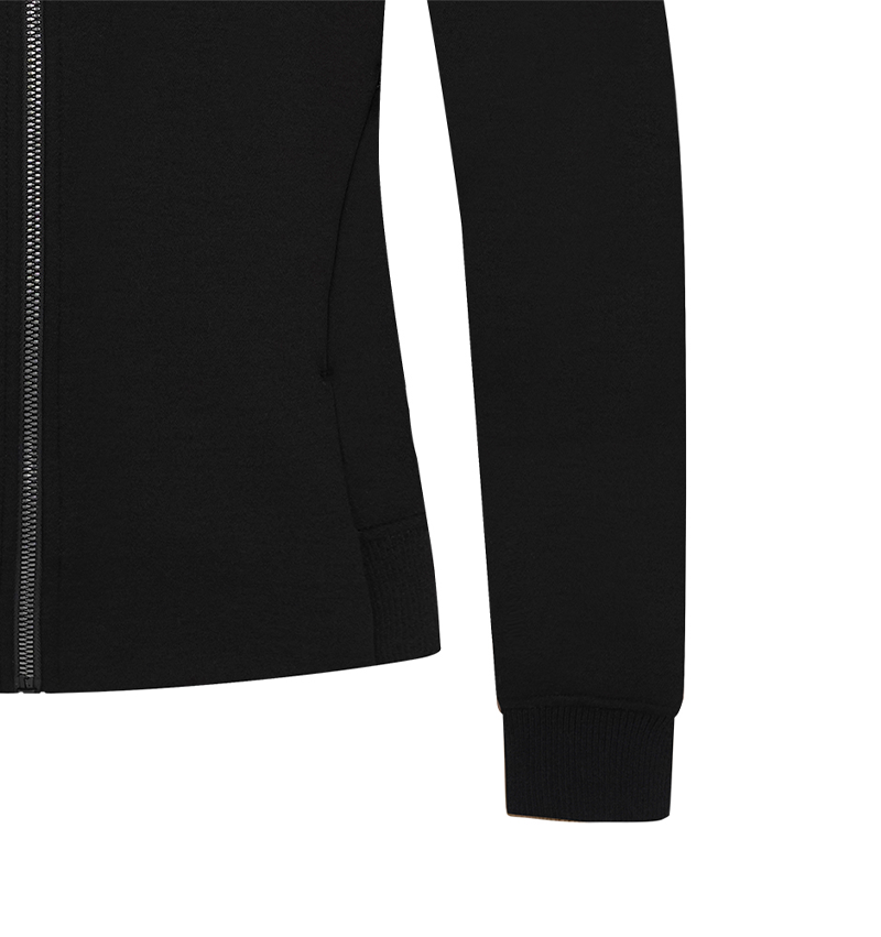 Castelbajac Women's Artwork Point Hooded Zip-Up - Black