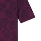 Castelbajac Men's Full-Print Short-Sleeve Collared T-Shirt - Purple