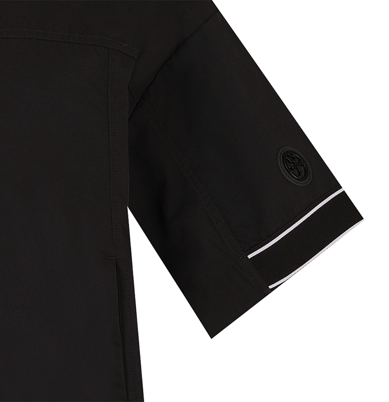 Castelbajac Women's Logo Band Point Zip-Up Short-Sleeve Vest - Black