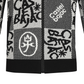 Castelbajac Men's Patterned Zip-Up Sweater Cardigan - Black