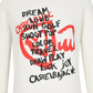 Castelbajac Women's Artwork Print Round T-Shirt - Ivory