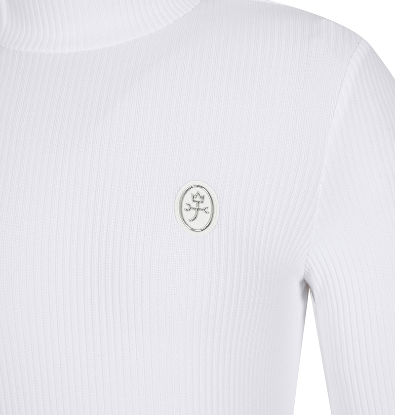 Castelbajac Women's Half-Length Golf T-Shirt - White