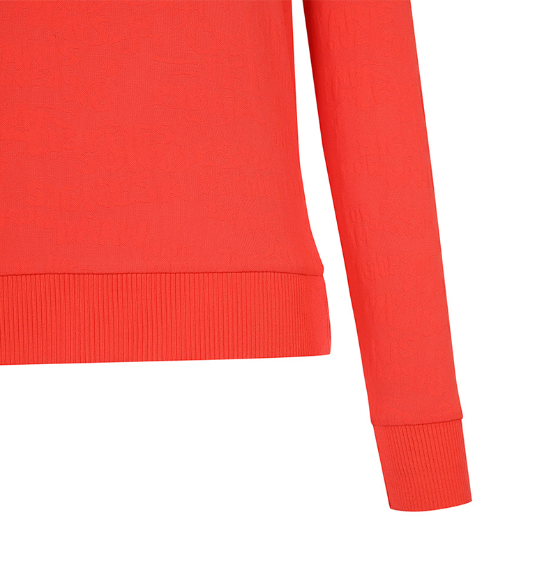 Castelbajac Women's Full-Length Jacquard T-Shirt - Red