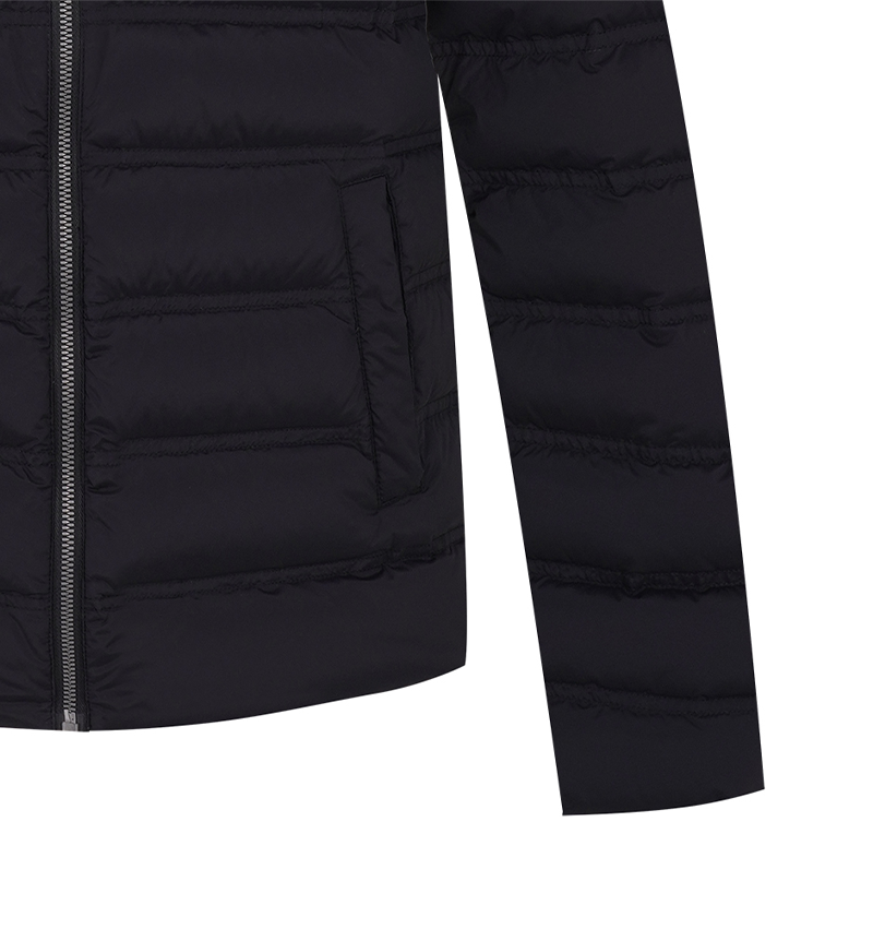 Castelbajac Men's Lightweight Duck Down Padded Jumper - Black