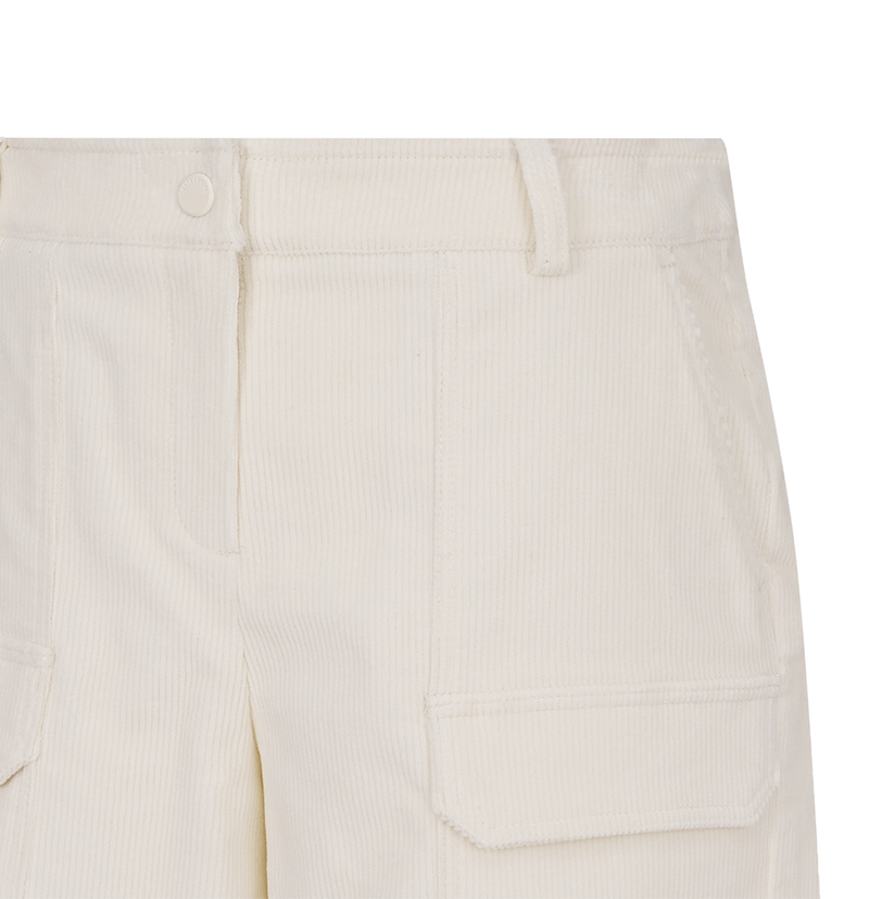 Castelbajac Women's Corduroy Shorts - Ivory