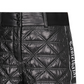 Castelbajac Women's Black Line Quilted Padded Shorts - Black
